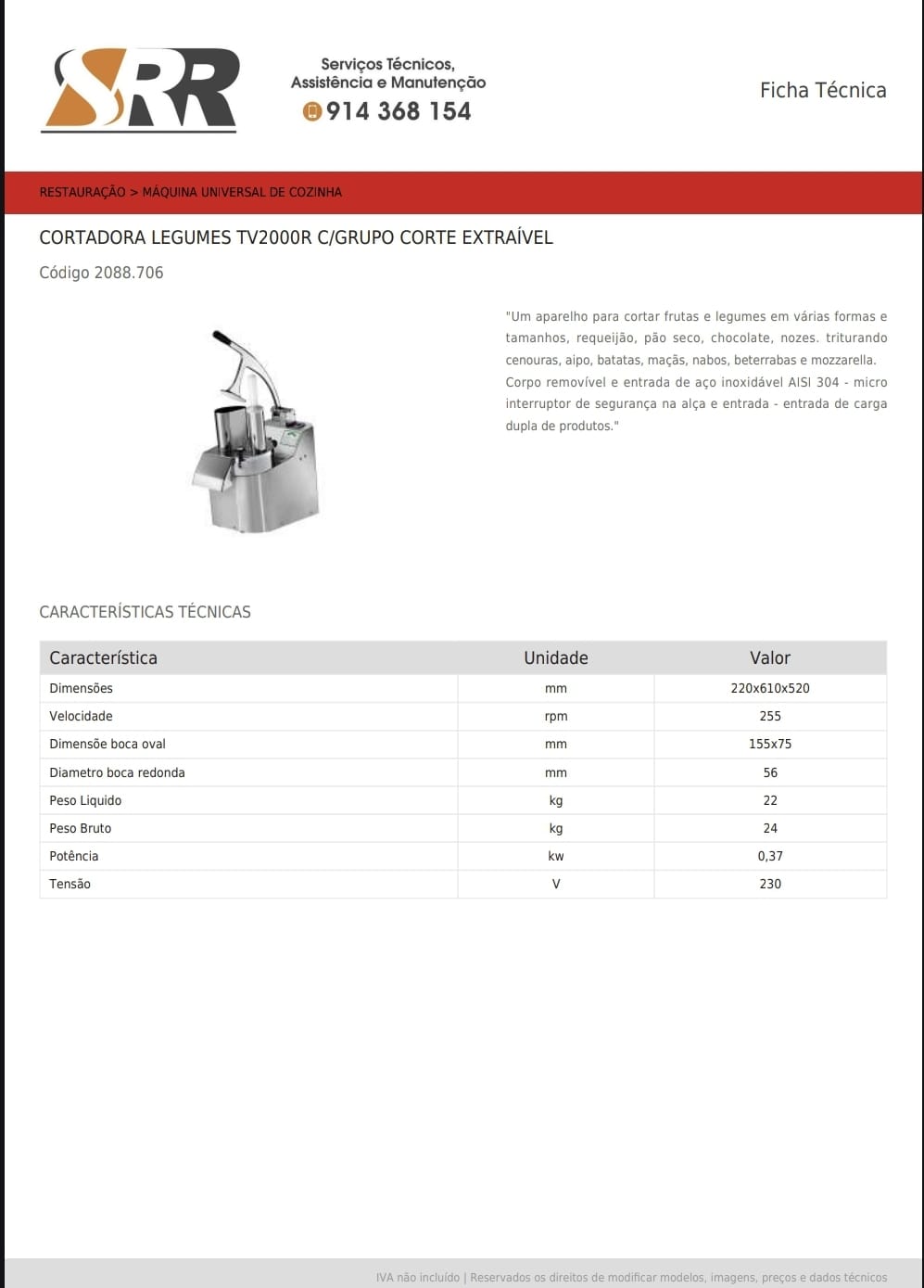 Venda de Equipamentos